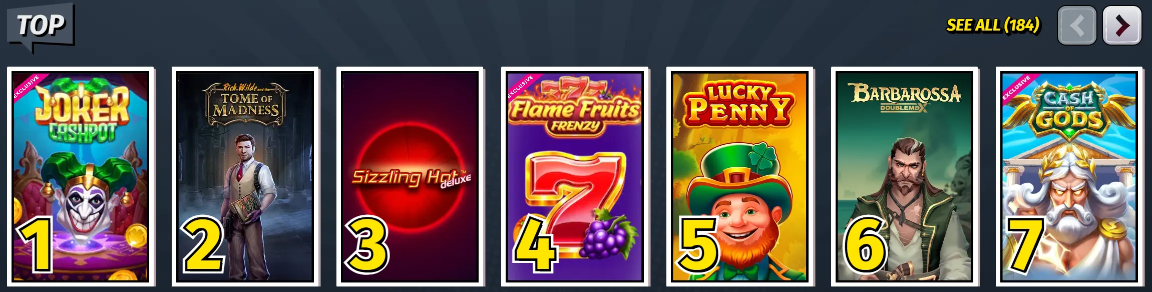 betwarts-casino-top games
